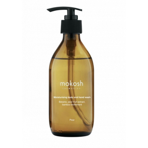 Mokosh Moisturizing Body And Hand Wash Pear Roku un ķermeņa mazgāšanas līdzeklis 300ml
