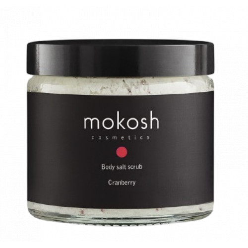 Mokosh Body Salt Scrub Cranberry Ķermeņa skrubis 300g