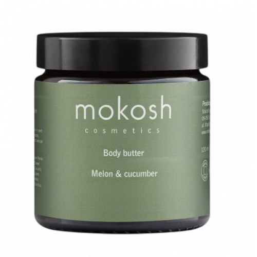 Mokosh Body Butter Melon & Cucumber Ķermeņa sviests 120ml
