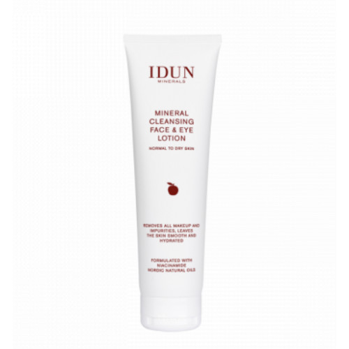 IDUN Mineral Cleansing Face & Eye Lotion Attīrošs losjons ar niacinamīdu sejai un acīm 150ml
