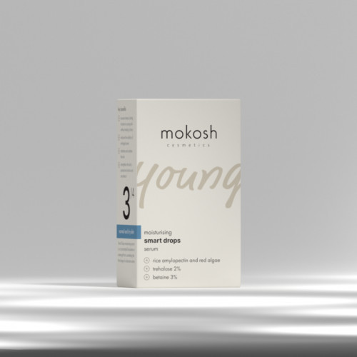 Mokosh Young Smart Drops Moisturizing Serum Mitrinošs sejas serums 30ml