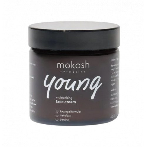 Mokosh Young Moisturizing Face Cream Mitrinošs sejas krēms 60ml