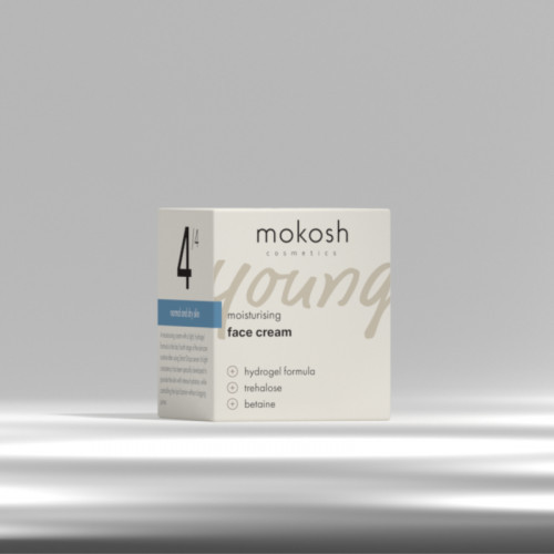 Mokosh Young Moisturizing Face Cream Mitrinošs sejas krēms 60ml