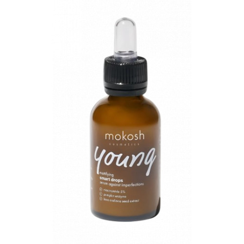 Mokosh Young Smart Drops Mattifying Serum Serums ar matējošu efektu 30ml