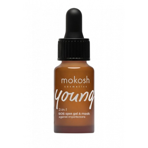 Mokosh Young SOS Spot Gel & Mask Against Imperfections Gels / maska pret pinnēm 12ml