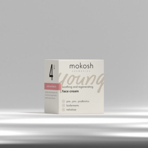 Mokosh Young Soothing And Regenerating Face Cream Nomierinošs sejas krēms 60ml