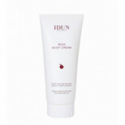 IDUN Rich Body Cream Barojošs ķermeņa krēms ar šī sviesta un auzu eļļām 200ml