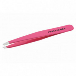 Tweezerman Pink Classic Slant Tweezer Pincete, rozā 1gab.
