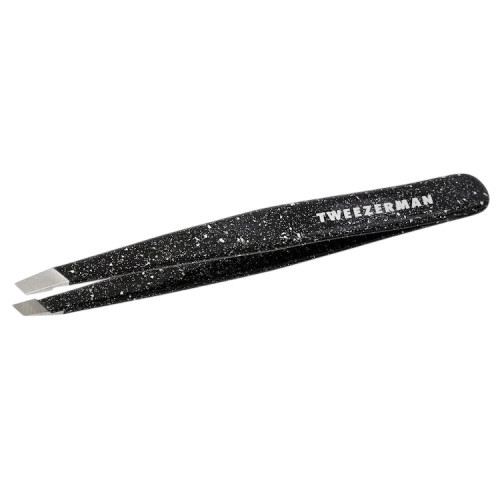 Tweezerman Sparkling Black Classic Slant Tweezer Pincete, spīdīga 1gab.