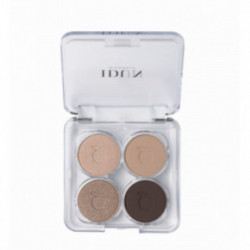 IDUN 4-color Eye Shadow Palette Minerālu 4 toņu acu ēnas 4g
