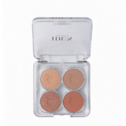 IDUN 4-color Eye Shadow Palette Minerālu 4 toņu acu ēnas 4g
