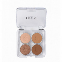 IDUN 4-color Eye Shadow Palette Minerālu 4 toņu acu ēnas 4g