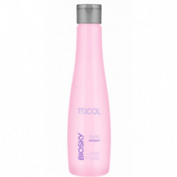Biosky Twin Shampoo Šampūns taukainai un lobāmai galvas ādai 250ml