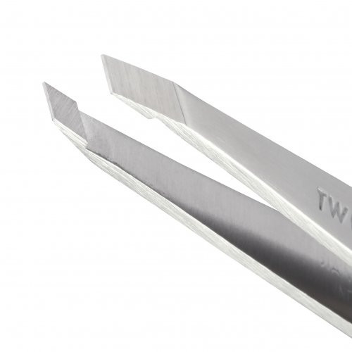 Tweezerman Stainless Steel Classic Slant Tweezer Pincete, nerūsējošā tērauda 1gab.