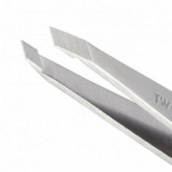 Tweezerman Stainless Steel Classic Slant Tweezer Pincete, nerūsējošā tērauda 1gab.