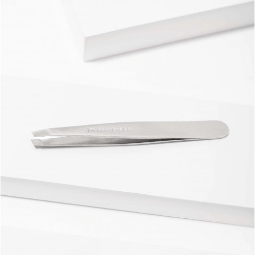 Tweezerman Stainless Steel Classic Slant Tweezer Pincete, nerūsējošā tērauda 1gab.