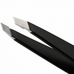 Tweezerman Black Classic Slant Tweezer Pincete, melna 1gab.