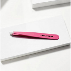 Tweezerman Pink Classic Slant Tweezer Pincete, rozā 1gab.
