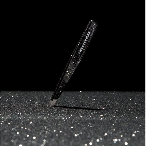 Tweezerman Sparkling Black Classic Slant Tweezer Pincete, spīdīga 1gab.