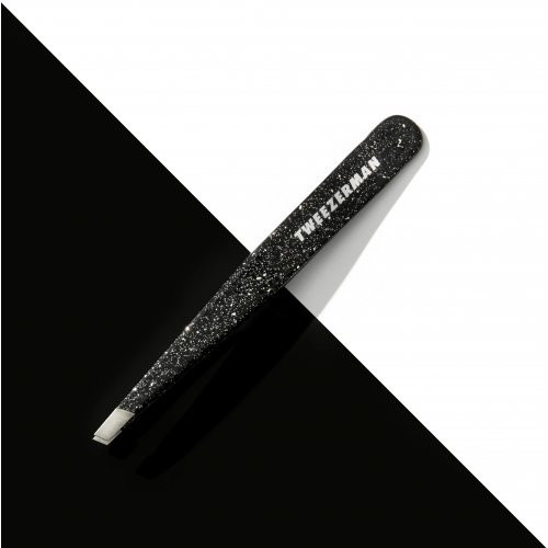 Tweezerman Sparkling Black Classic Slant Tweezer Pincete, spīdīga 1gab.