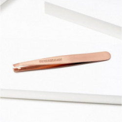 Tweezerman Rose Gold Classic Slant Tweezer Pince, rozā zelta 1gab.