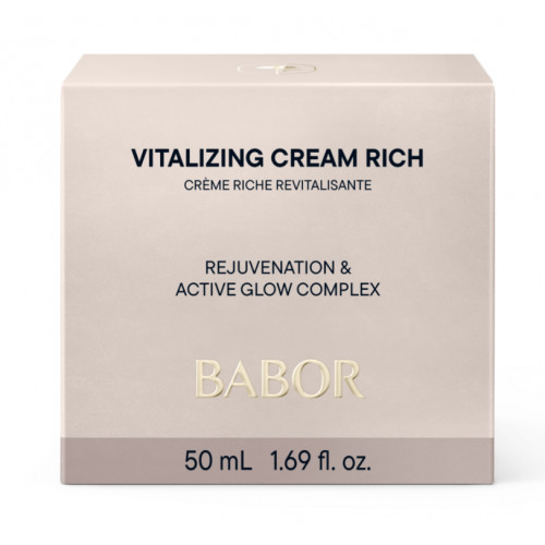 Babor Vitalizing Cream Rich Krēms nogurušai sejas ādai 50ml