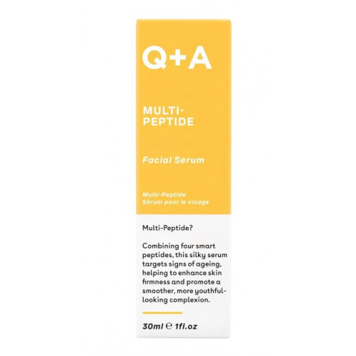 Q+A Multi-Peptide Facial Serum Sejas serums ar peptīdiem 30ml