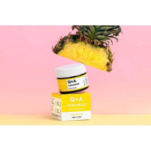 Q+A Ceramide Barrier Defence Face Cream Sejas krēms ar keramīdiem 50g
