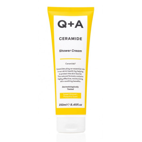 Q+A Ceramide Shower Cream Ķermeņa mazgāšanas līdzeklis ar keramīdu 250ml