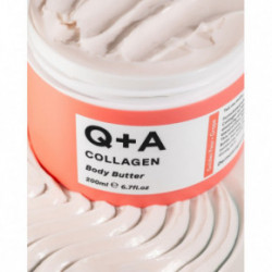 Q+A Collagen Body Butter Ķermeņa sviests ar kolagēnu 200ml