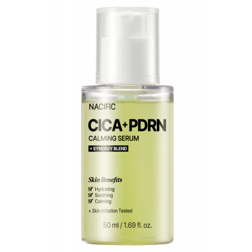 NACIFIC Cica + PDRN Calming Serum Nomierinošs sejas serums 50ml