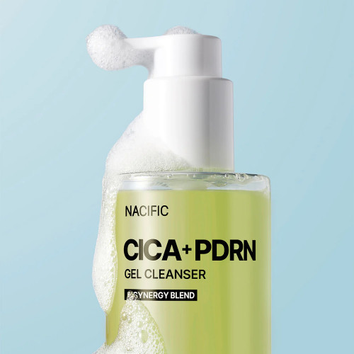 NACIFIC Cica + PDRN Gel Cleanser Nomierinošs sejas tīrīšanas līdzeklis 200ml
