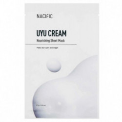 NACIFIC UYU Cream Nourishing Mask Barojoša lokšņu sejas maska 27g