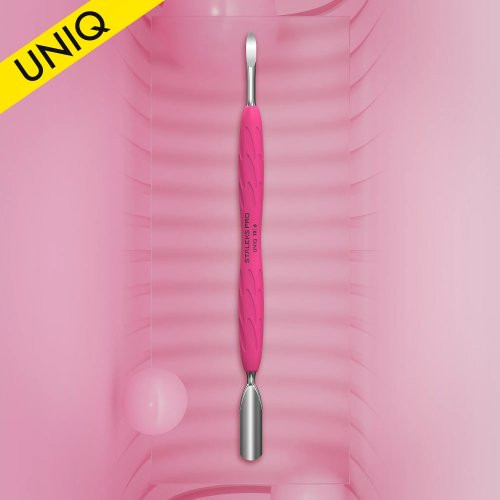 Staleks Uniq 10 Type 6 Manicure Pusher Gummy Manikīra stūmējs un nagu tīrītājs 1gab.