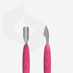 Staleks Uniq 10 Type 3 Manicure Pusher Gummy Manikīra stūmējs ar silikona rokturi 1gab.