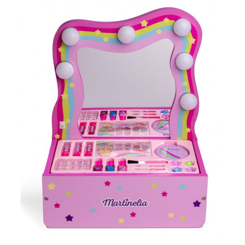 Martinelia Beauty Vanity Makeup Table Grima galdiņš