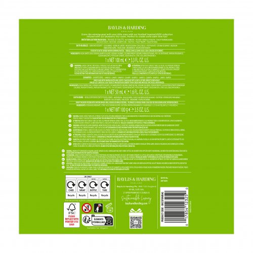 Baylis & Harding Football Stars Wash Bag Gift Set Daanu komplekts bērniem