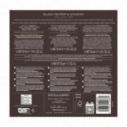 Baylis & Harding Black Pepper & Ginseng Men's The Essentials Tin Kit Gift Set Dāvanu komplekts vīriešiem