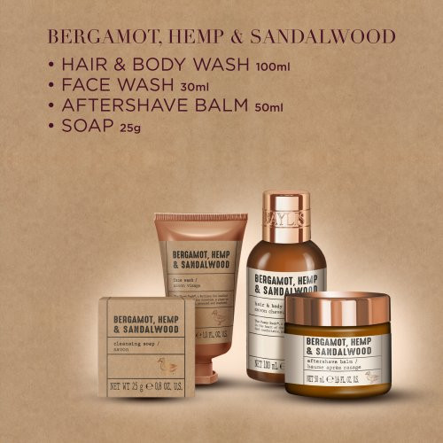 Baylis & Harding Luxury Grooming Tin Set ermea un brdas kopšanas komplekts vīriešiem