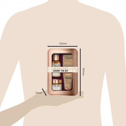 Baylis & Harding Luxury Grooming Tin Set ermea un brdas kopšanas komplekts vīriešiem