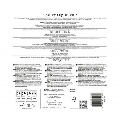 Baylis & Harding Luxury Grooming Tin Set ermea un brdas kopšanas komplekts vīriešiem