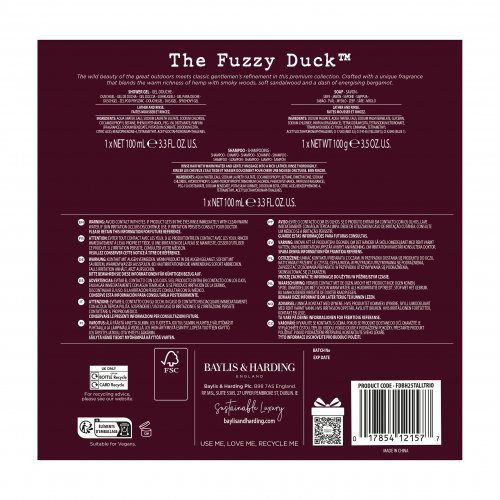 Baylis & Harding Luxury Tall Trio Set Ķermeņa kopšanas komplekts vīriešiem