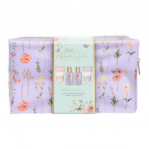 Baylis & Harding Royale Garden Luxury Wash Bag Gift Set Dāvanu komplekts