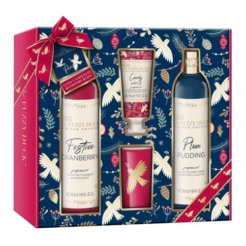 Baylis & Harding The Fuzzy Duck Winter Wonderland Luxury Candle Gift Set Svinīgs ķermeņa kopšanas komplekts