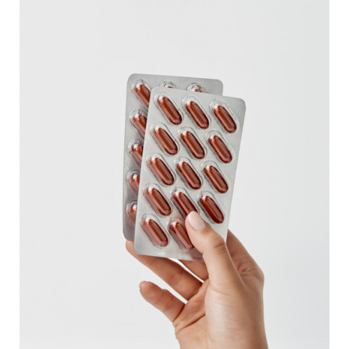 Iraltone AGA Hair Supplement Matu uztura bagātinātājs ar ķirbju sēklu eļļu 60 kapsulas