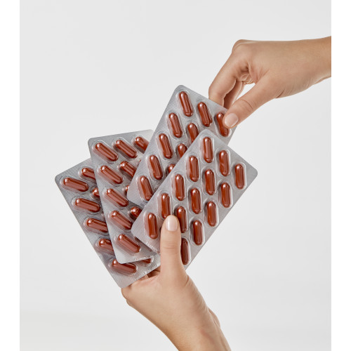 Iraltone AGA 5a SUPREME Hair Supplement Uztura bagātinātājs matiem 60 kapsulas