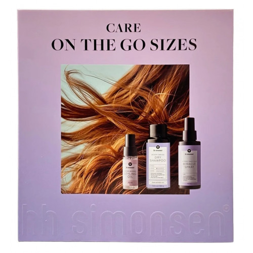 HH Simonsen Care On The Go Sizes Hair Travel Set Matu kopšanas komplekts