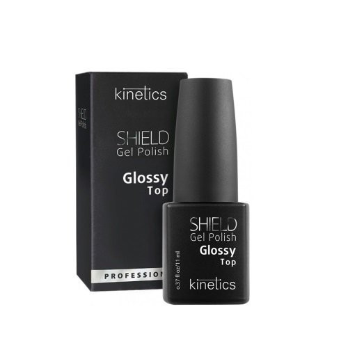 Kinetics Shield Gel Polish Glossy Top Gēla - lakas virsējais slānis 11ml