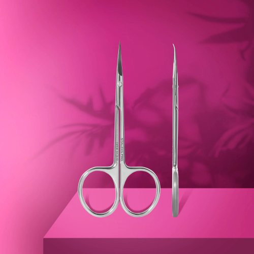 Staleks Expert 51 Cuticle Scissors With Hook Profesionālas kutikulas šķēres ar āķi Type 3