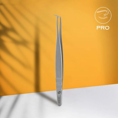 Staleks Expert 40 Eyelash Tweezers Profesionāla skropstu pincete Type 2